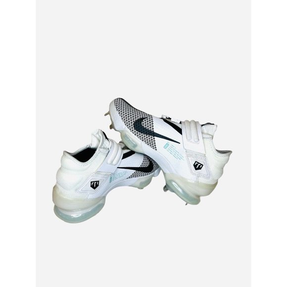Nike Force Zoom Trout 7 White Black Baseball Cleats CI3134-102 Mens Size 11 - Picture 8 of 10